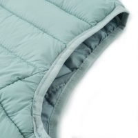 Gilet matelassé léger sans manches à col montant pour femme, avec fermeture éclair, idéal pour le sport et les activités de plein air – Vente en gros