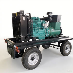 三相 30 kVA 60 kVA 100 kW 120 kW 静音型ディーゼル発電機 - Product Image 1