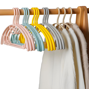 Gantungan Baju Plastik Multifungsi Berkualitas Tinggi, Anti Selip, Desain Tanpa Bekas, Penjualan Terbaik untuk Dewasa - Product Image 5