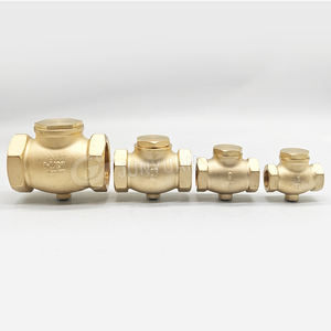 Nouvelle vanne de refoulement horizontale en laiton moulé de 2 po (1 po) pour <span class=keywords><strong>compresseur</strong></span> de réservoir en ligne, <span class=keywords><strong>compresseur</strong></span> d'air comprimé vertical E, laiton moulé massif WOG - Product Image 3