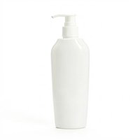 Bouteille en plastique PET conique de 200 ml avec col fileté 24 mm pour shampoing, lotion corporelle, après-shampoing, emballage cosmétique