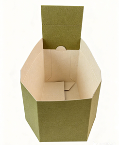 Boîtes de présentation personnalisées en carton blanc biodégradable et pliables pour l'emballage alimentaire du <span class=keywords><strong>sucre</strong></span>, avec gaufrage UV quadricolore et vernis laqué - Product Image 3