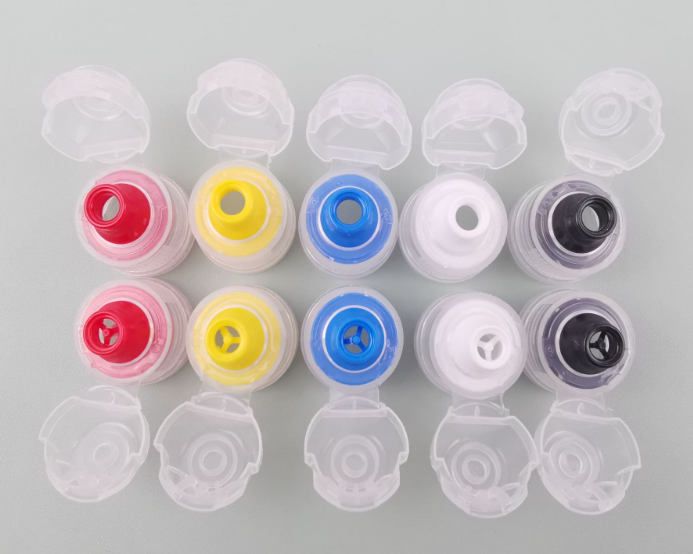 28/30/38-410mm Sports Drinks Bottle Cap Flip Lid Nozzle Cover for Honey Seasoning Squeeze Leak Proof Lid