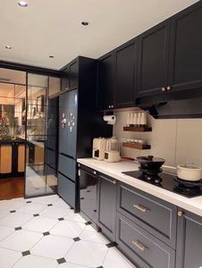 Tùy chỉnh tủ bếp cổ điển với giá - Product Image 3