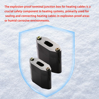 Câble chauffant auto-limitant 220V ,20W pour la protection contre le gel des tuyaux, la fonte de la neige du toit et le dégivrage des gouttières