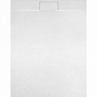 Receveur de douche rectangulaire moderne en résine de pierre SMC blanc 1200x800 Premium, certifié CE CUPC, antidérapant, facile à nettoyer, haute qualité 5
