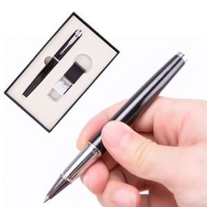 2024 Luxury Metal <b>Pen</b> Gift Set Custom Logo 2-in-1 Feather Keychain & Business <b>Pen</b> with <b>Box</b> Black Promotional - Product Image 5