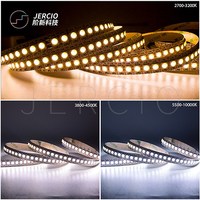 Smart Dual-Control 5M RGB LED Lighting IP67 WiFi + Remote USB NFC Conectividad PVC Body Voice 1M Segment Cut para el hogar/fiesta
