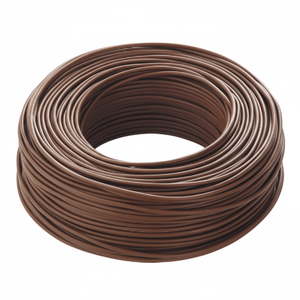 Cordicella Unifilar FS17 marrone cavo elettrico a sezione 6mmq 25 metri - Product Image 1