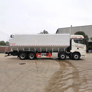 รถบรรทุกขนส่งอาหารสัตว์แบบใหม่เอี่ยม FAW Buk -fodder ระบบไฮดรอลิก สำหรับบรรจุอาหารสัตว์ 8x4 รถบรรทุกขนส่งสินค้าขนาดใหญ่ รถบรรทุกอาหารสัตว์ - Product Image 2