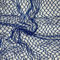 Tissu en maille hexagonale respirant et léger pour sacs filets et trousses de toilette, 100 % polyester