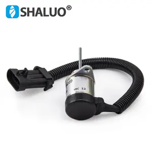 Электромагнитный запорный клапан 6691498 двигателя Bobcat S130 S160 S175 S185 Запчасти для генератора 1G925-60011 DC12V 24V - Product Image 4