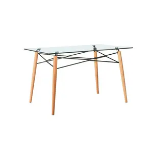 Ensemble de table à manger en bois de pin massif rustique et chaise salon table à thé banc meubles de salle à manger