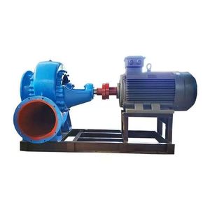 Pompe à eau diesel haute efficacité de 8 pouces à faible pression et à flux mixte pour l'agriculture, pompe de drainage de 10 et 20 pouces 350HW - Product Image 1