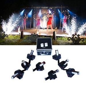 Machine de fontaine pyrotechnique à <span class=keywords><strong>feu</strong></span> d'artifice froid à 8 canaux Système de tir électrique magique pour le concept de fête de scène de mariage - Product Image 6