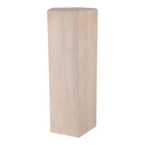 Tavolino con Piedistallo in Legno, Piccolo Supporto Laterale per Soggiorno, Camera da Letto, Arredamento Casa, Superficie per Bevande - Product Image 3