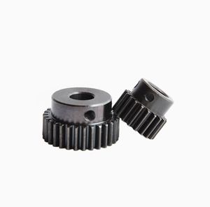 Engranaje recto de 18 dientes 1M18T Motor <span class=keywords><strong>Metal</strong></span> <span class=keywords><strong>Boss</strong></span> <span class=keywords><strong>Gear</strong></span> con orificio interior Material de acero Procesamiento disponible en 4/5/6/7/8/10 tamaños - Product Image 2