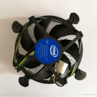 Ventilateurs de refroidissement pour processeur d'ordinateur, prix de gros usine, ventilateur de refroidissement CPU, ventilateur pour processeur Intel, stock en vrac, fluide pour boîtier d'ordinateur