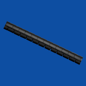 Attaches-câbles séparables KSS en PP ignifuge noir, paquet de 5 mètres, réutilisables - Product Image 2