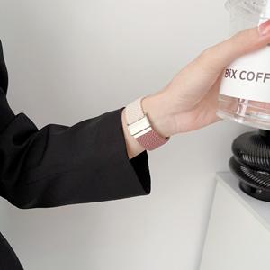 Djustable-reloj inteligente ontrast, accesorio de color negro, resistente al agua, 8 7 <span class=keywords><strong>6</strong></span> 5 - Product Image 5