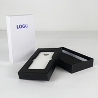 Boîte d'emballage Logo personnalisé en aluminium, pour téléphone portable, avec insertion de mousse, 10 pièces