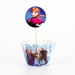 Ywbeyond ที่ห่อ<span class=keywords><strong>เค้ก</strong></span><span class=keywords><strong>เอ</strong></span><span class=keywords><strong>ล</strong></span><span class=keywords><strong>ซ่า</strong></span>แอนนา,อุปกรณ์ตกแต่งสำหรับงานเลี้ยงวันเกิด - Product Image 4