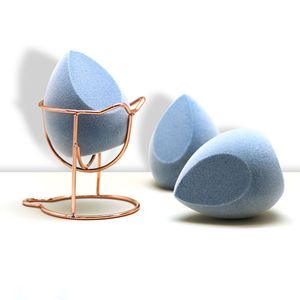 Best Seller Microfibra Belleza Maquillaje Esponja Batidora Con <span class=keywords><strong>Terciopelo</strong></span> Flocado Polvo Puff - Product Image 6
