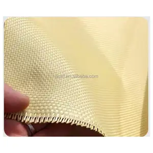 3000D400G Plain Twill Bi-directional Braided Flame Retardant Kevlar Fabric