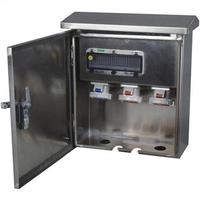 Boîtier Électrique Métallique ABS Personnalisé CE IP65 400*300*150mm avec Porte Intermédiaire, Épaisseur 3mm, Garantie 2 Ans, Usage Domestique/Industriel SAIPWELL