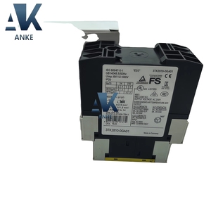 รีเลย์นิรภัยตรวจสอบสถานะคงที่แบบรีเซ็ตด้วยมือ 230V AC รุ่น 3TK2810-0GA01 Cat.4 ป้องกันการโอเวอร์โหลด ราง DIN ขนาด 35 มม. - Product Image 1