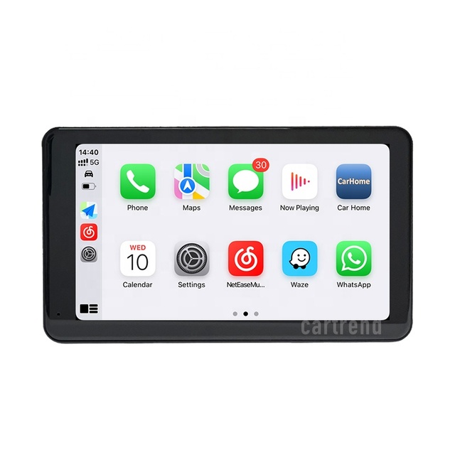Universal Touch CarPlay Display Wireless Android Auto Screen Multimedia Navigation Monitor for Cars Bus SUV Pickup Truck Van
