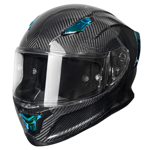 Cascos de <span class=keywords><strong>Moto</strong></span> Unisex Certificados por DOT con Forro Extraíble, <span class=keywords><strong>Casco</strong></span> de Motocicleta de Fibra de Carbono para Carreras en Carretera, <span class=keywords><strong>Casco</strong></span> Integral - Product Image 1