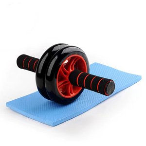 Rueda Abdominal Silenciosa Antideslizante con Tapete, Núcleo de Acero EVA, Entrenamiento de Fuerza Muscular, Equipo de Ejercicio para Gimnasio en Casa - Product Image 2