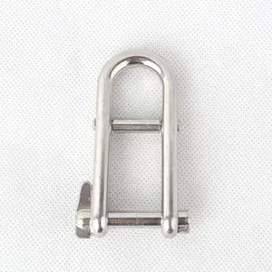 Market Price Ss304 Stainless Steel Marine Hardware Hayard Shackle Locking Pin With Bar