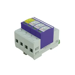 275V 385V 3 fases Protección contra sobretensiones Tvss 20Ka SPD T1 T2 DPS 3 + n TNS Voltajes Ac Lightning Protector