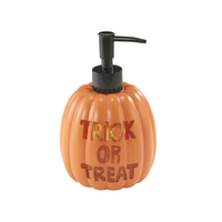 Citrouille Design Trick or Treat Halloween Bain Cadeau Ensemble Céramique Salle De Bains Ensemble Distributeur De Lotion