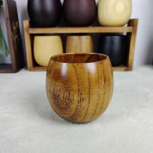 Tasse à thé en bois faite à la main, écologique, mug naturel, tasse à boisson biologique durable de qualité supérieure, idéale pour servir des boissons chaudes - Product Image 2