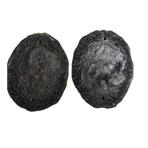 Sous-verre en résine noire effet marbre, tapis et tampons de haute qualité, décoration de Bar à domicile, sous-verre pour tasse - Product Image 1