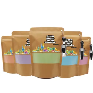 Vente en gros bon marché <span class=keywords><strong>sel</strong></span> de bain poudre de bain naturel de marque privée <span class=keywords><strong>sel</strong></span> de bain poussière pétillante - Product Image 1