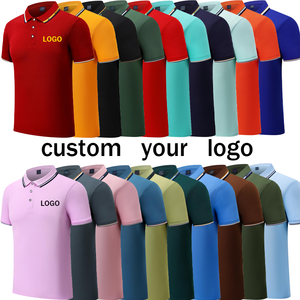Polo da Golf Personalizzata con Logo, Asciugatura Rapida, 100% Poliestere, Manica Corta, T-Shirt Sportiva Traspirante per <span class=keywords><strong>Tennis</strong></span> - Product Image 1
