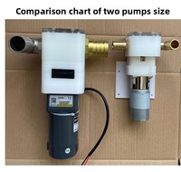 Pompe à engrenages sanitaire de qualité alimentaire 12V pour transfert de fluide haute pression, pompe à rotor à trois pales pour miel, pâte de sésame