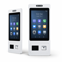 Kiosco POS con Pantalla Táctil LCD de 15.6 Pulgadas, Reconocimiento Facial, Android 11 con SDK, 128 GB de Almacenamiento, Impresora y Lector de Tarjetas