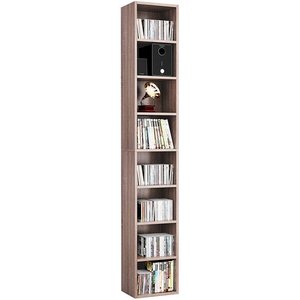 Estante de madera para almacenamiento de CD, mueble, torre de DVD, Cubo de exhibición, gran oferta