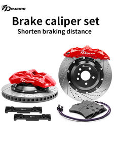 FEIDUN Freins en aluminium haute performance TT7600 Big 4 Piston Kits de frein de voiture pour GK5 Swift/Ling <span class=keywords><strong>Du</strong></span> Lamando 15 pouces 16 pouces roue - Product Image 4