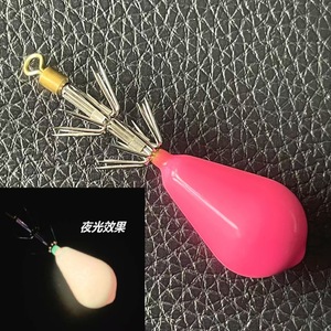 Esche Luminose a Forma di Artiglio per Polpi, Gancio in Acciaio Inox per Calamari, Esca Artificiale per Pesca in Mare di Gamberi e Calamari - Product Image 5