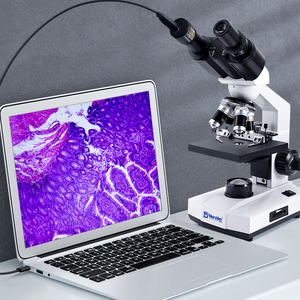 MSD100-9-B-200 현미경 기계식 쌍안 생물현미경 200만 전자 접안렌즈 포함 - Product Image 3