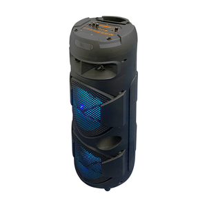 Nhà Máy ODM OEM daul 8 "xách tay đèn Led màu xanh răng loa không dây ngoài trời nhà loa nhựa - Product Image 2