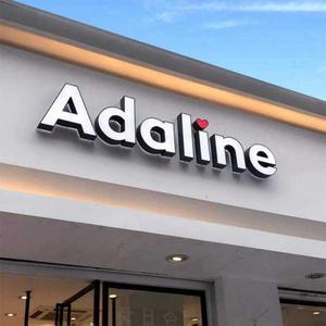 Nhà Máy Outlet trở lại ánh sáng Halo tùy chỉnh nhà hàng kênh thư dẫn đăng ký kim loại Backlit chữ - Product Image 1