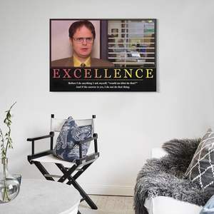 Dwight Schrute Bureau Personnage Portrait Peinture et Arts Muraux Décor À <span class=keywords><strong>La</strong></span> Maison Émission De Télévision Comédie Toile Art Imprimer Usine En Gros - Product Image 5