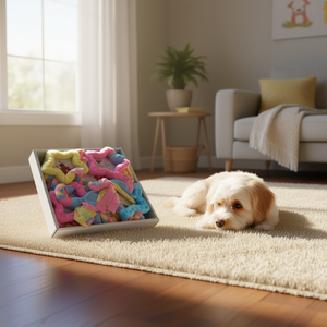 Dog Toys JUGUETE DE PERRO 12 Pcs Colorful Plush Pet Playthings - Product Image 3